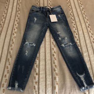 KanCan Los Angeles High Rise Ankle Skinny Jeans